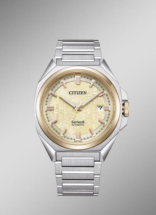 Mechanikuhren / Automatikuhren - Citizen NB6059-57P Herrenuhr mit Automatikwerk, in Farbe  Ansicht 1