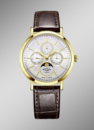 Rotary Quartz-Herrenuhr