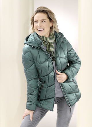 Funktionsjacke aus recycelten Fasern